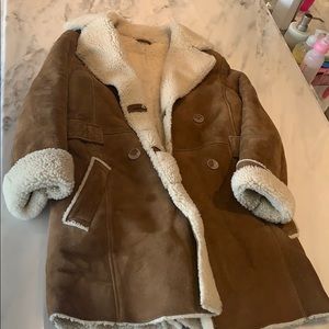 Authentic shearling coat